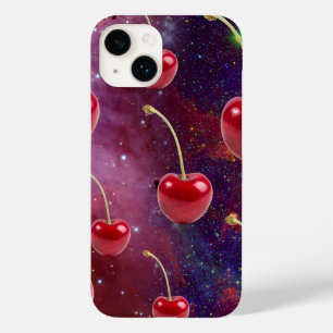 Mikitiez red cheery galaxy vegan  Case-Mate iPhone 14 case