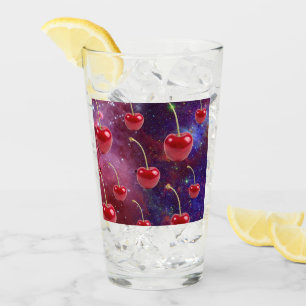 Mikitiez red cheery galaxy vegan  glass