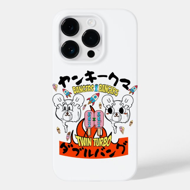 Mikitiez rockyroad icecream manga summer banger Case-Mate iPhone case (Back)