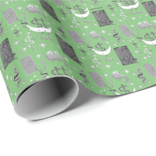 Mikitiez snake snakeperson wizard witch magic  wrapping paper