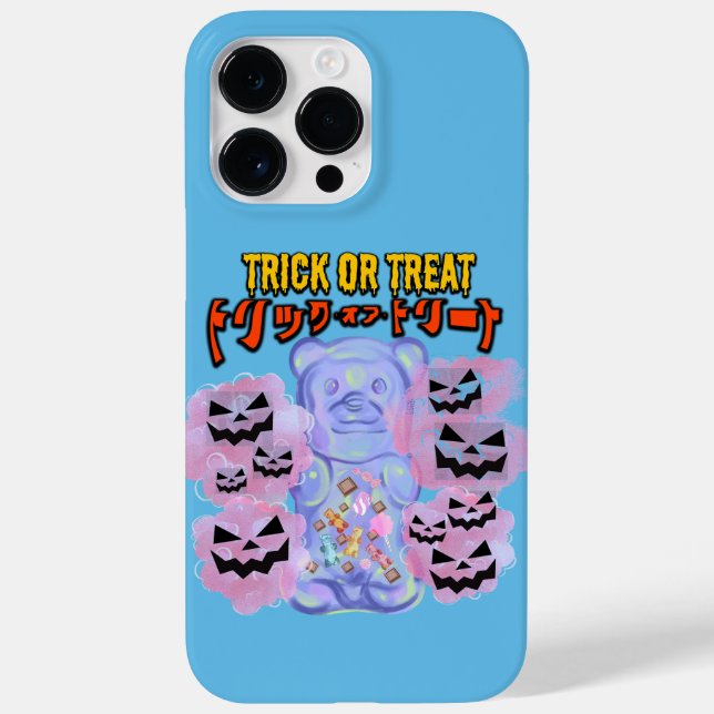 Mikitiez spooky vibes jellybear trickortreat anime Case-Mate iPhone case (Back)