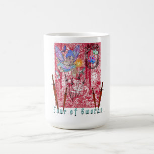 Mikitiez tarot fairy tale wish angle gypsy dream  coffee mug