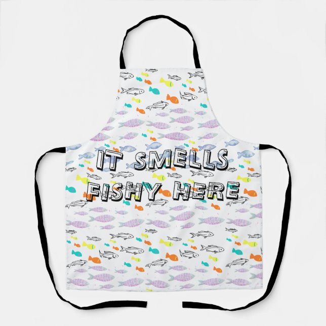 Mikitiez venus mermaid fishing summer  apron (Front)