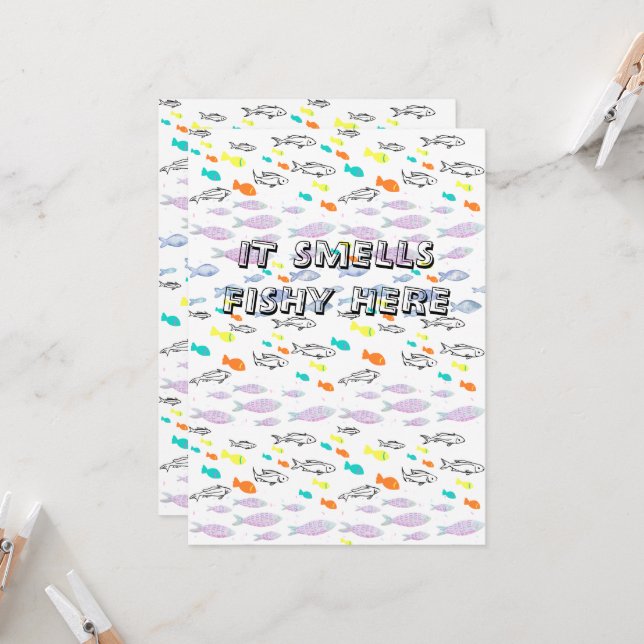 Mikitiez venus mermaid fishing summer  invitation (Front/Back In Situ)