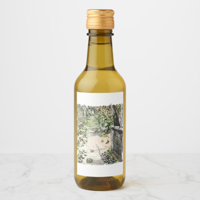 Miku Wine Label (Front)