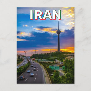 Milad Tower In Tehran, Iran Postcard