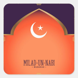 Milad-un-Nabi (Mubarak) Square Sticker