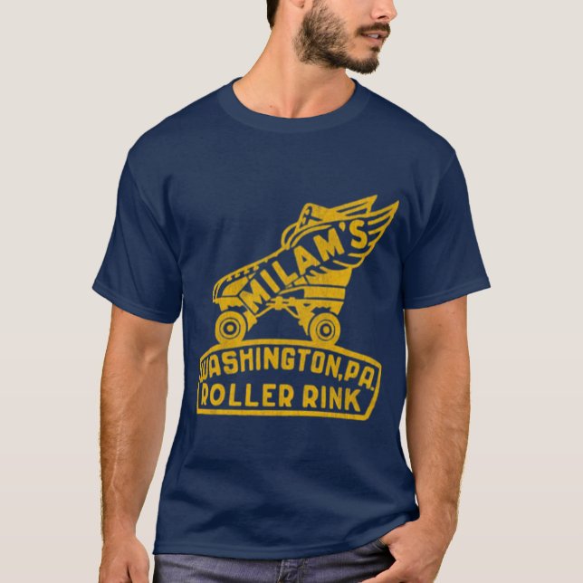 Milam's Washington Roller Rink - Washington, PA T-Shirt (Front)