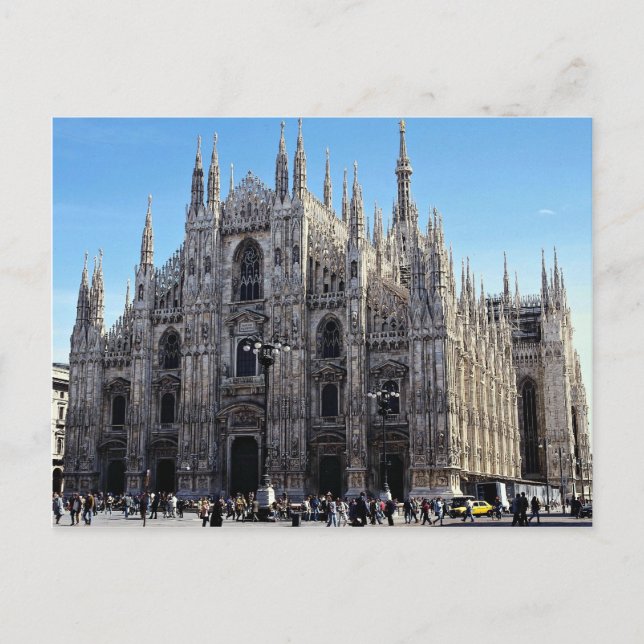 Milan Cathedral, Italy Postcard (Front)