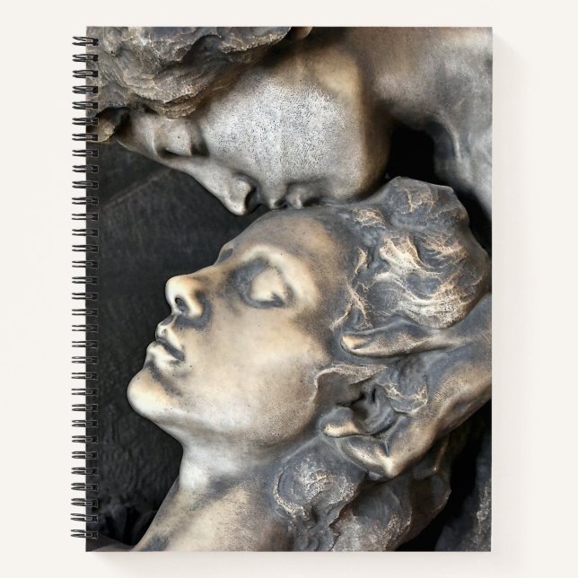 Milan Cemetery Statue Notebook (Front)