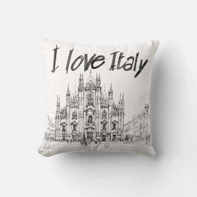 Milan Dome Throw Pillow (Front)