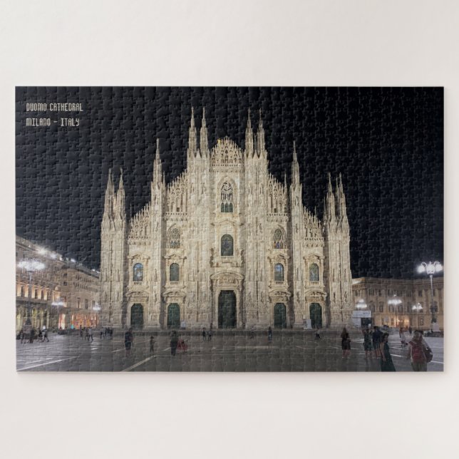 Milan Duomo Cathedral Jigsaw Puzzle (Horizontal)