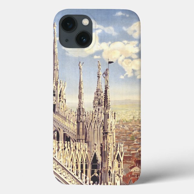Milan Duomo Cathedral Nativity of Saint Mary Case-Mate iPhone Case (Back)