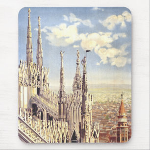 Milan Duomo Cathedral Nativity of Saint Mary Mouse Pad