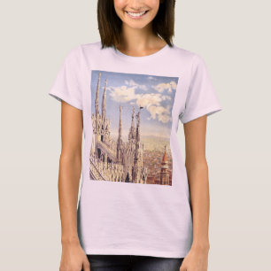 Milan Duomo Cathedral Nativity of Saint Mary T-Shirt