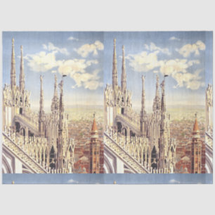 Milan Duomo Cathedral Nativity of Saint Mary Tissue Paper