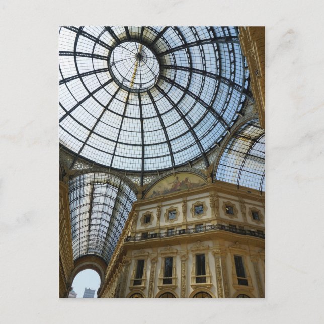 Milan Galleria Postcard (Front)