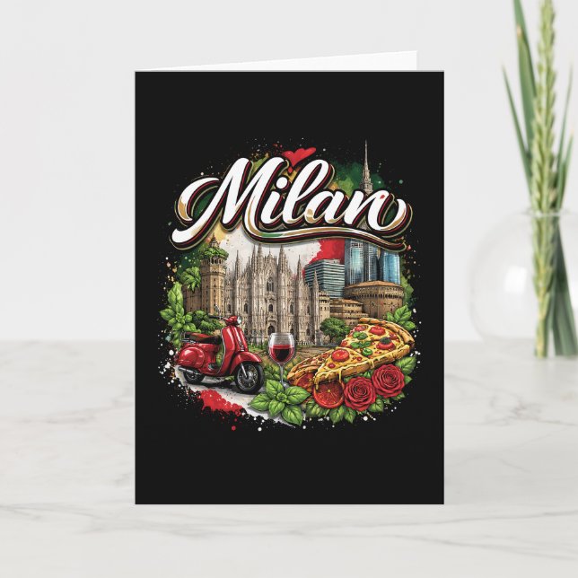 Milan Holiday Card (Front)