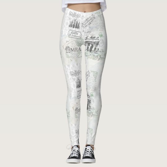 Milan Italian style print leggings