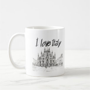 Milan, Italy. bicchiere Coffee Mug