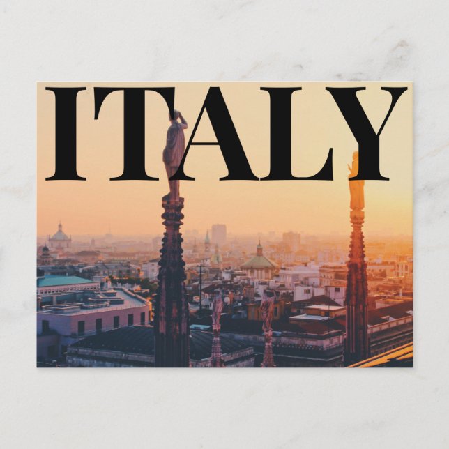 Milan, Italy Postcard (Front)