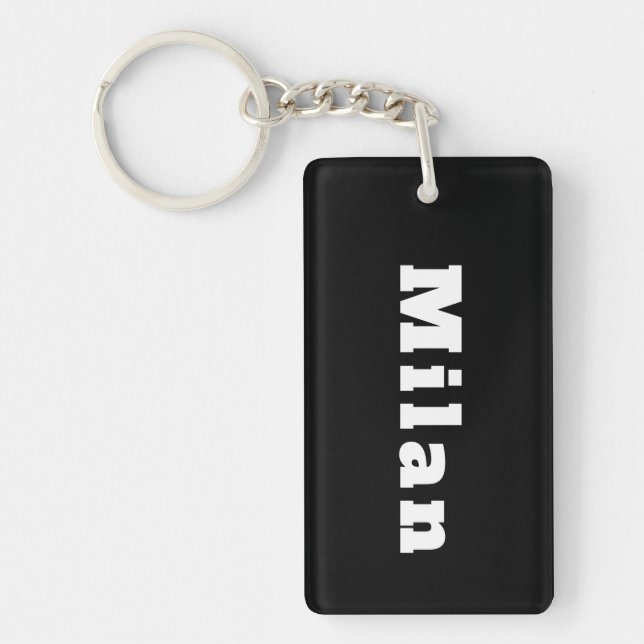 Milan Keychain (Front)