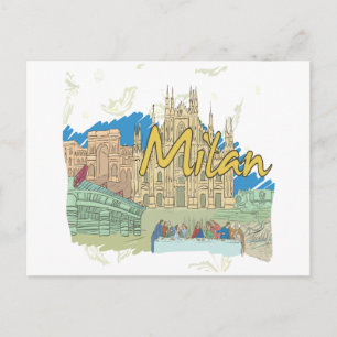 Milan Postcard