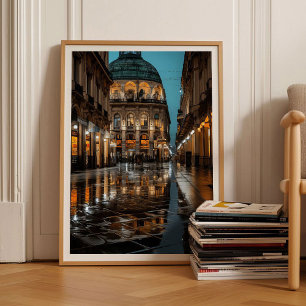 Milan Print Milan Poster Milan Travel Poster Milan