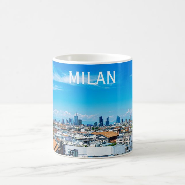 Milan skyline coffee mug (Center)