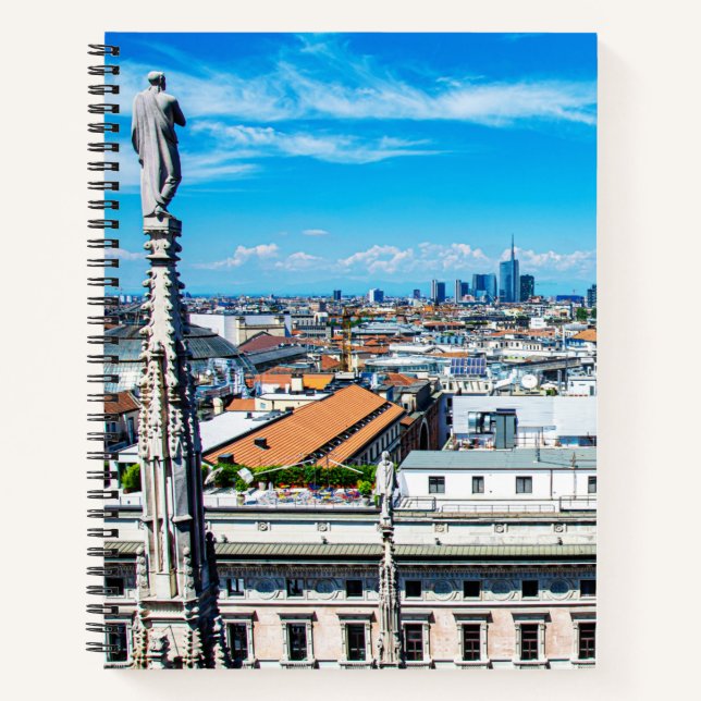 Milan skyline notebook (Front)