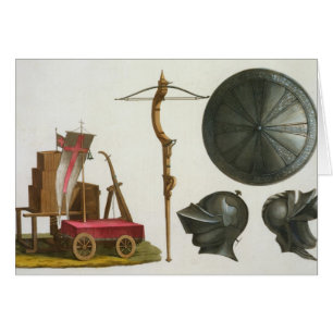 Milanese chariot, crossbow and armour, plate 17 fr