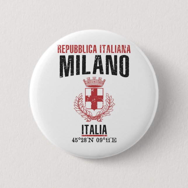 Milano 2 Inch Round Button (Front)