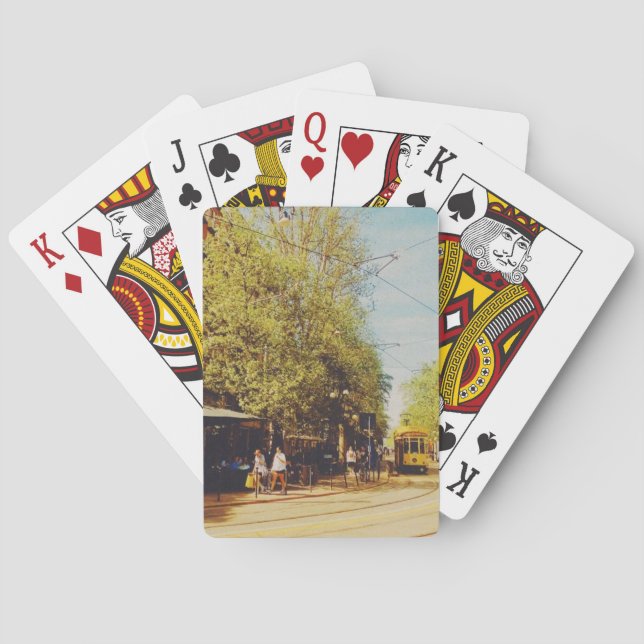 Milano in Spring Playing Cards (Back)