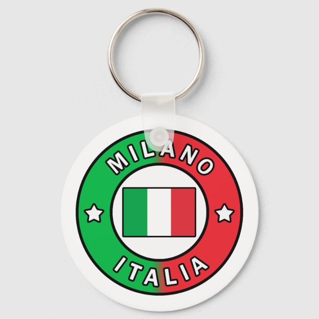 Milano Italia Keychain (Front)