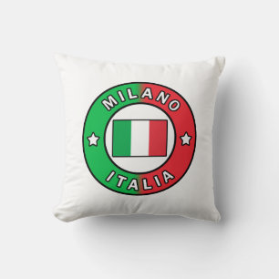 Milano Italia Throw Pillow