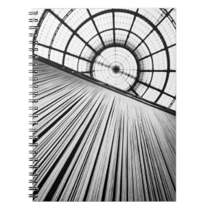 Milano Italy, Display at the Galleria Notebook