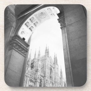 Milano Italy, Galleria View of the Duomo Coaster