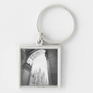 Milano Italy, Galleria View of the Duomo Keychain