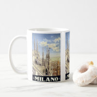 Milano Italy Gothic Cathedral Duomo Vintage Travel