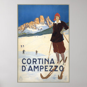Milano  Italy Vintage Travel Poster
