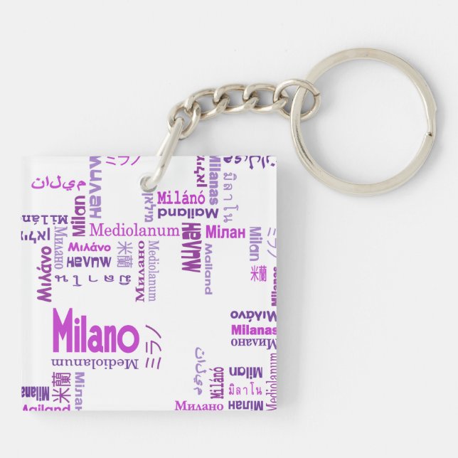 Milano Keychain (Back)