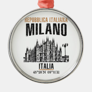 Milano Metal Ornament