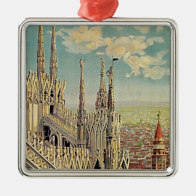 Milano Metal Ornament (Front)
