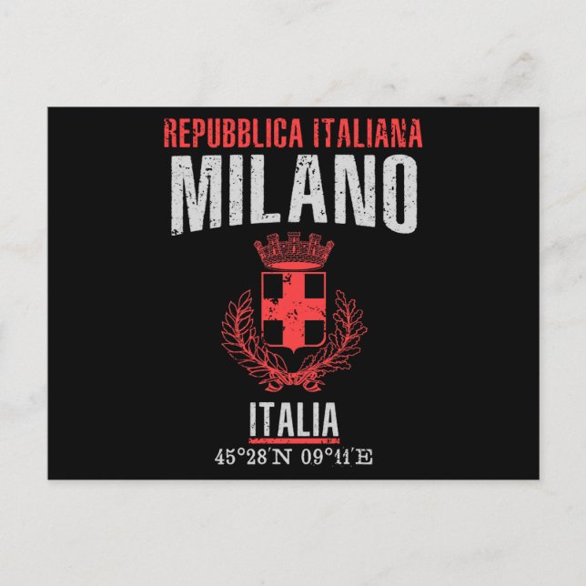 Milano Postcard (Front)