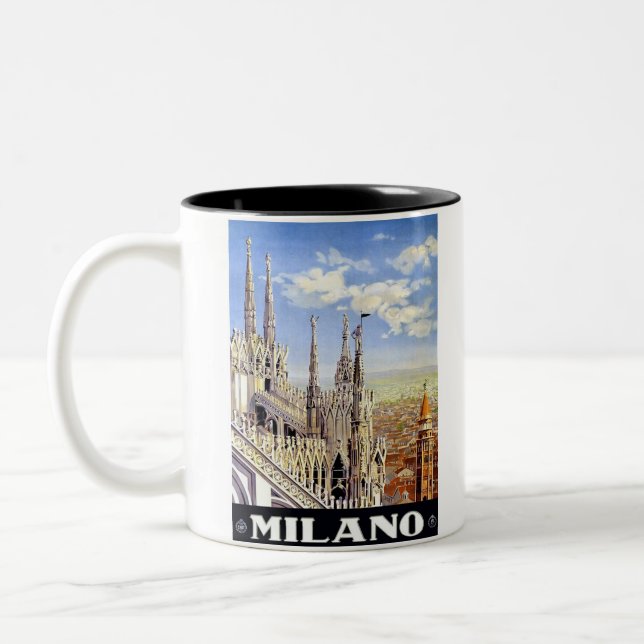 MILANO Two-Tone COFFEE MUG (Left)
