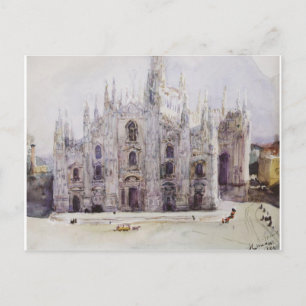 Milan's Cathedral by Vasily Surikov Postcard