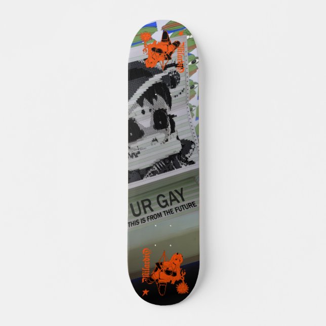 milardio says ur gay skateboard (Devant)