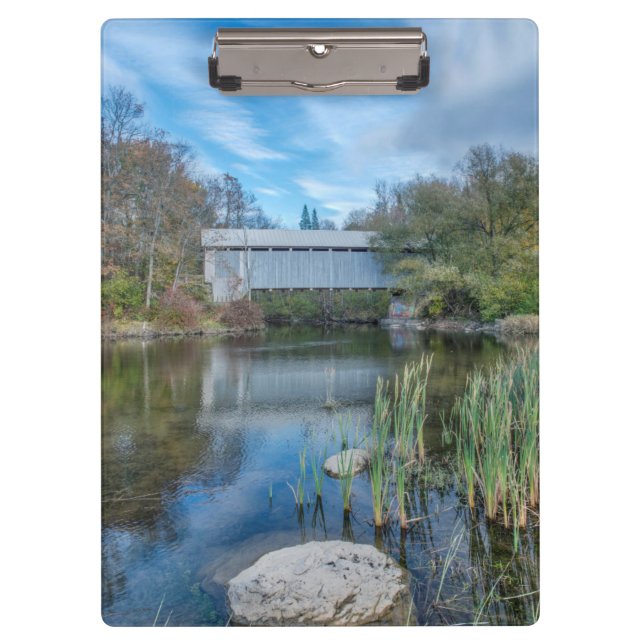 Milby Covered Bridge 2 Clipboard (Front)