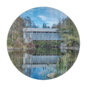 Milby Covered Bridge Cutting Board