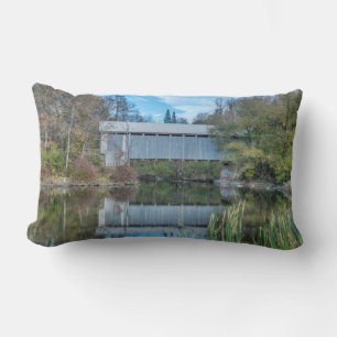 Milby Covered Bridge Lumbar Pillow